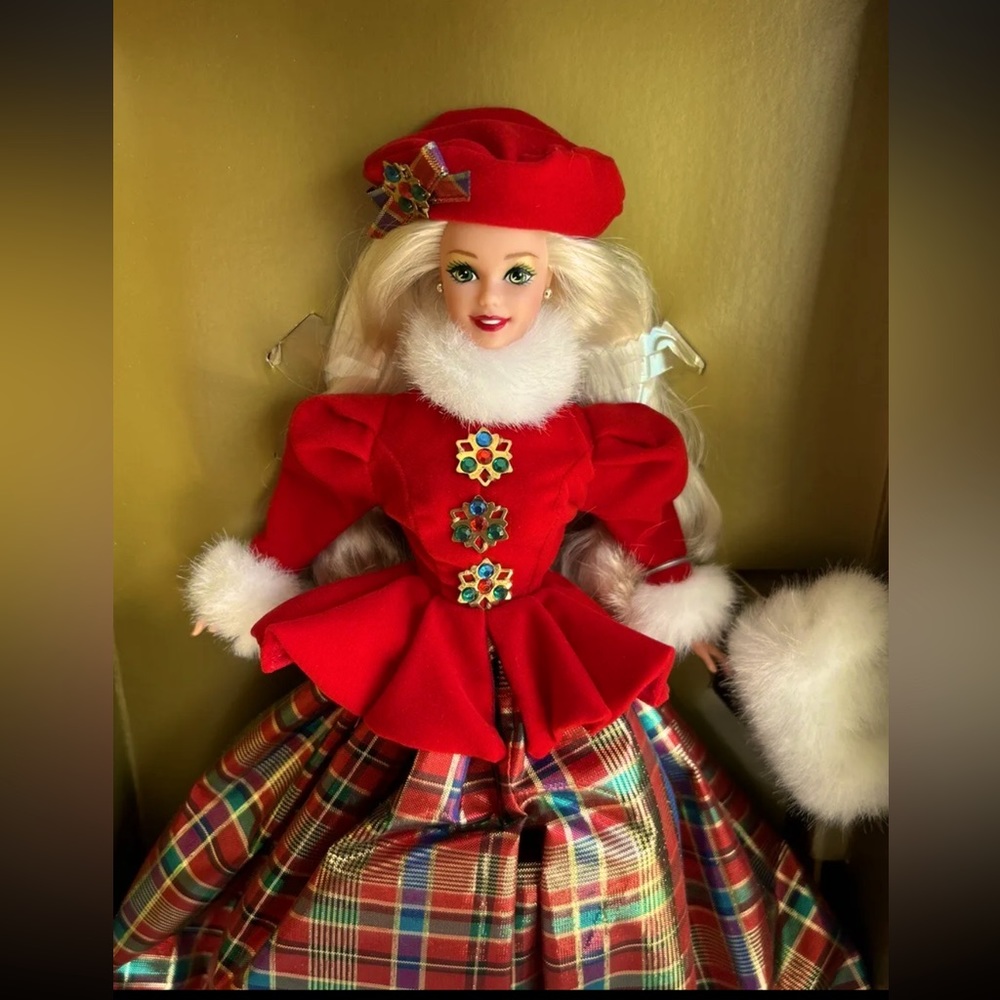 VINTAGE Jewel princess Barbie Christmas glamorous Barbie - Picture 2 of 8